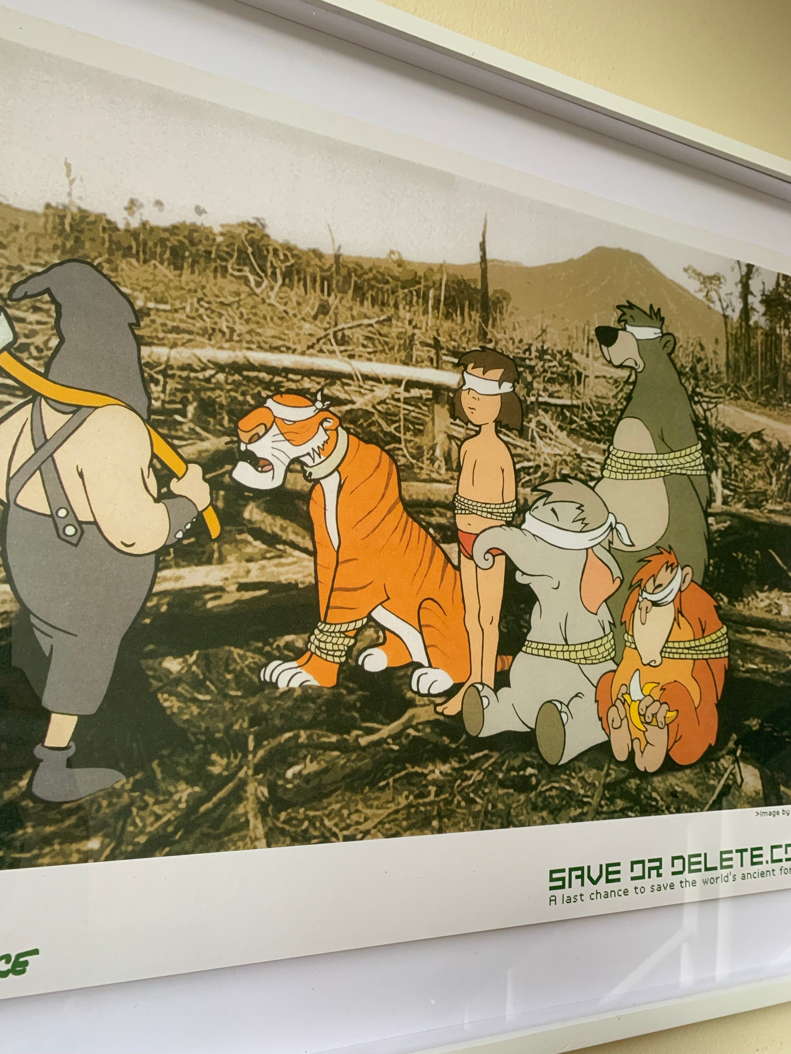 Banksy - Greenpeace Save or Delete