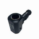 Gemini | Aluminum-cased Glass Pipe