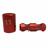 Gemini | Aluminum-cased Glass Pipe