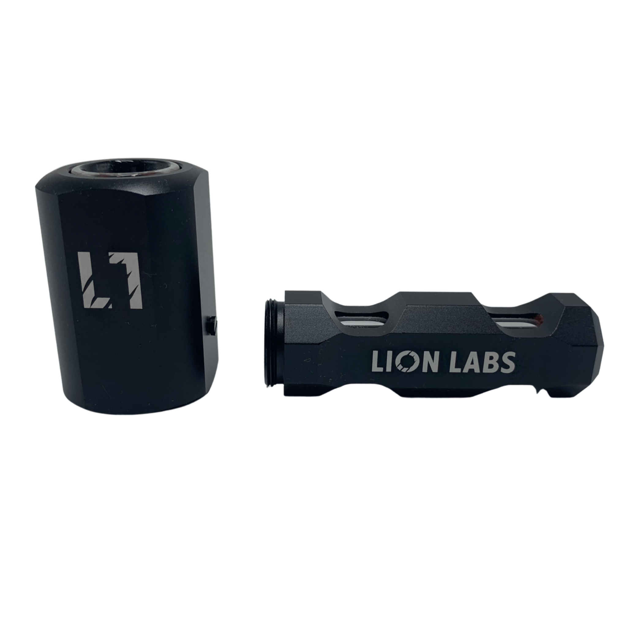 Gemini | Aluminum-cased Glass Pipe