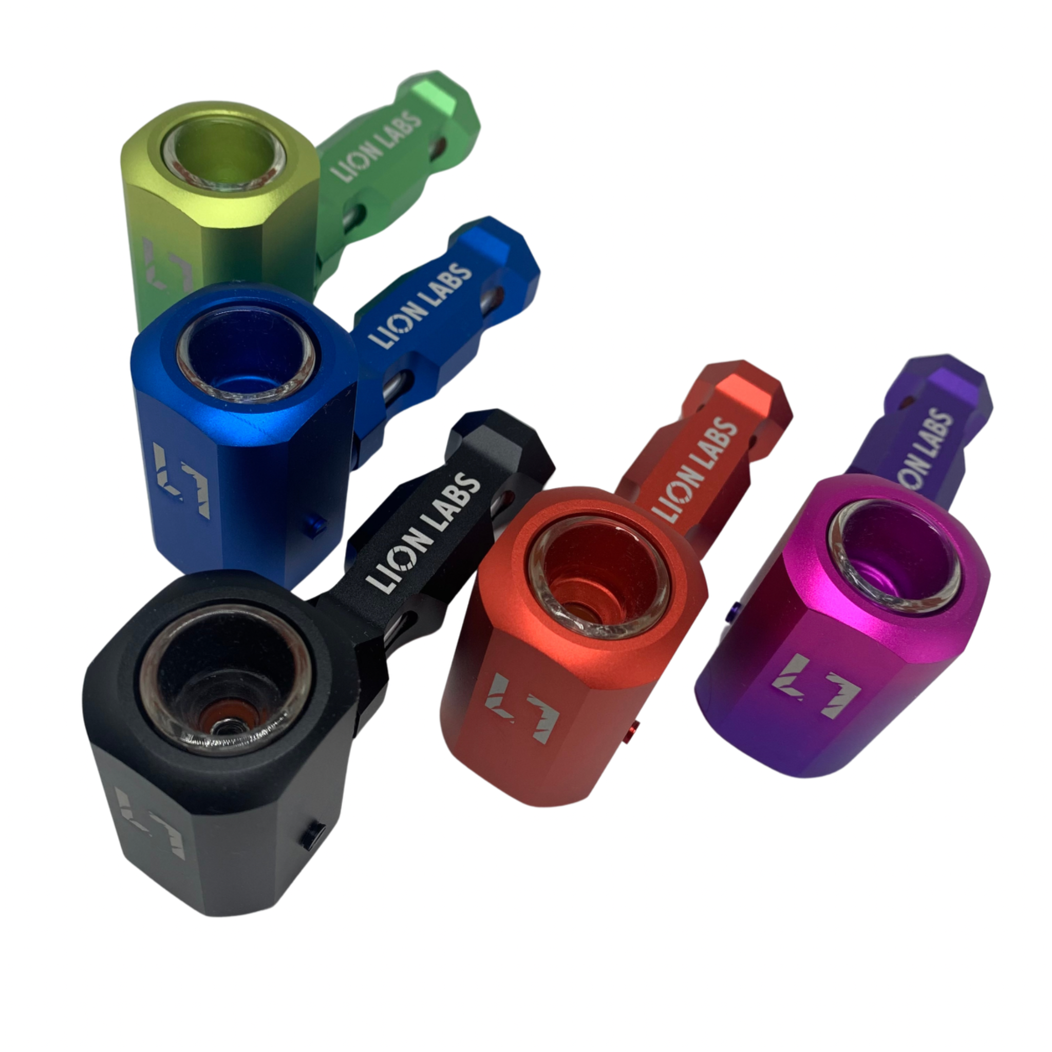 Gemini | Aluminum-cased Glass Pipe