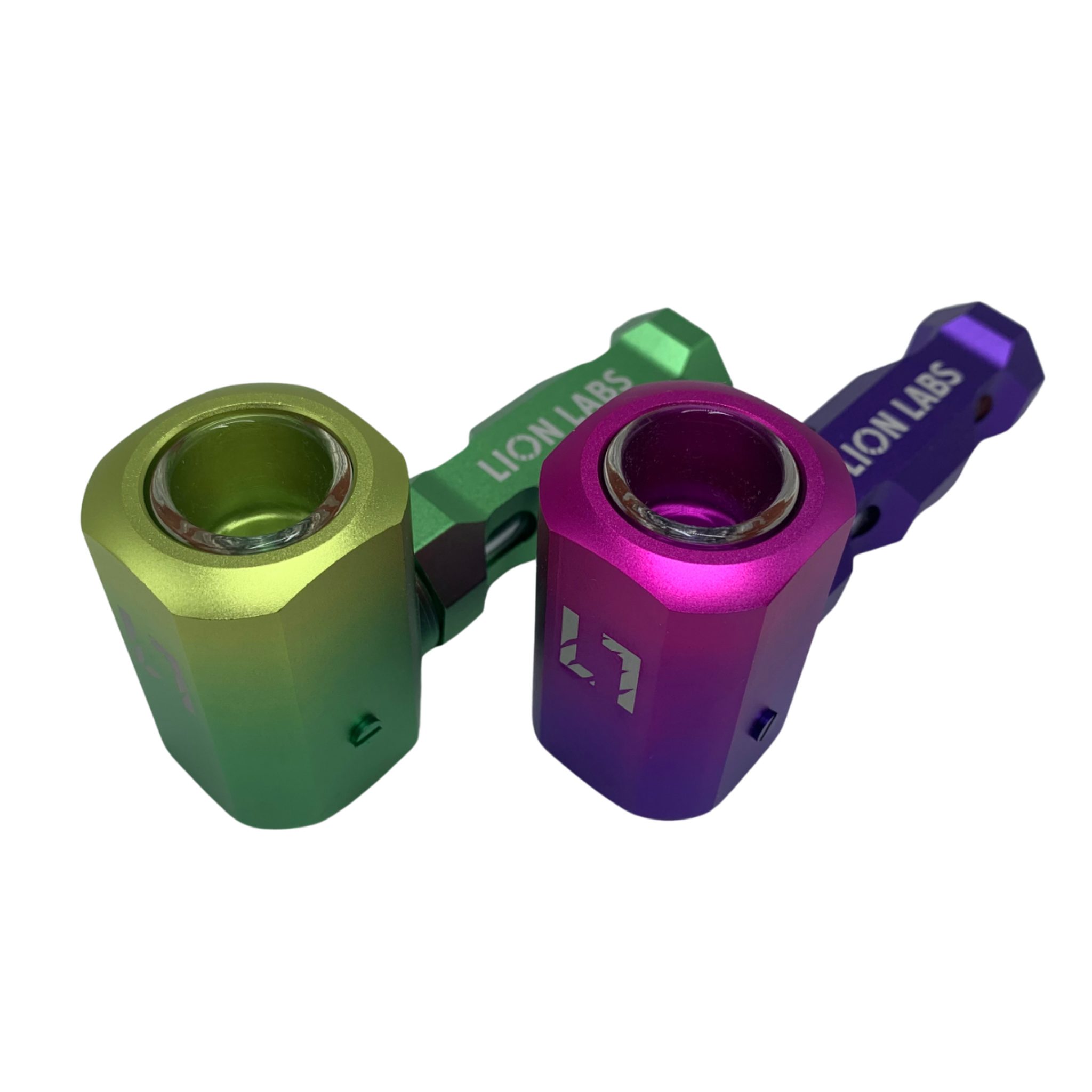 Gemini | Aluminum-cased Glass Pipe