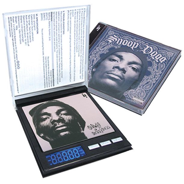 Snoop Dogg CD, Digital Pocket Scale, 500g x 0.1g