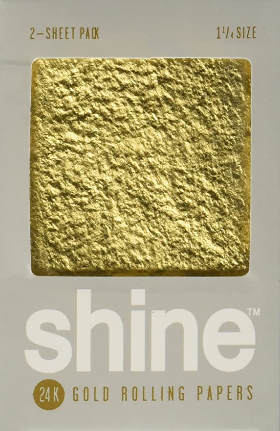 24K Gold Rolling Paper 1 1/4