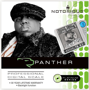 Notorious BIG Panther, Digital Pocket Scale, 1000G x 0.1G