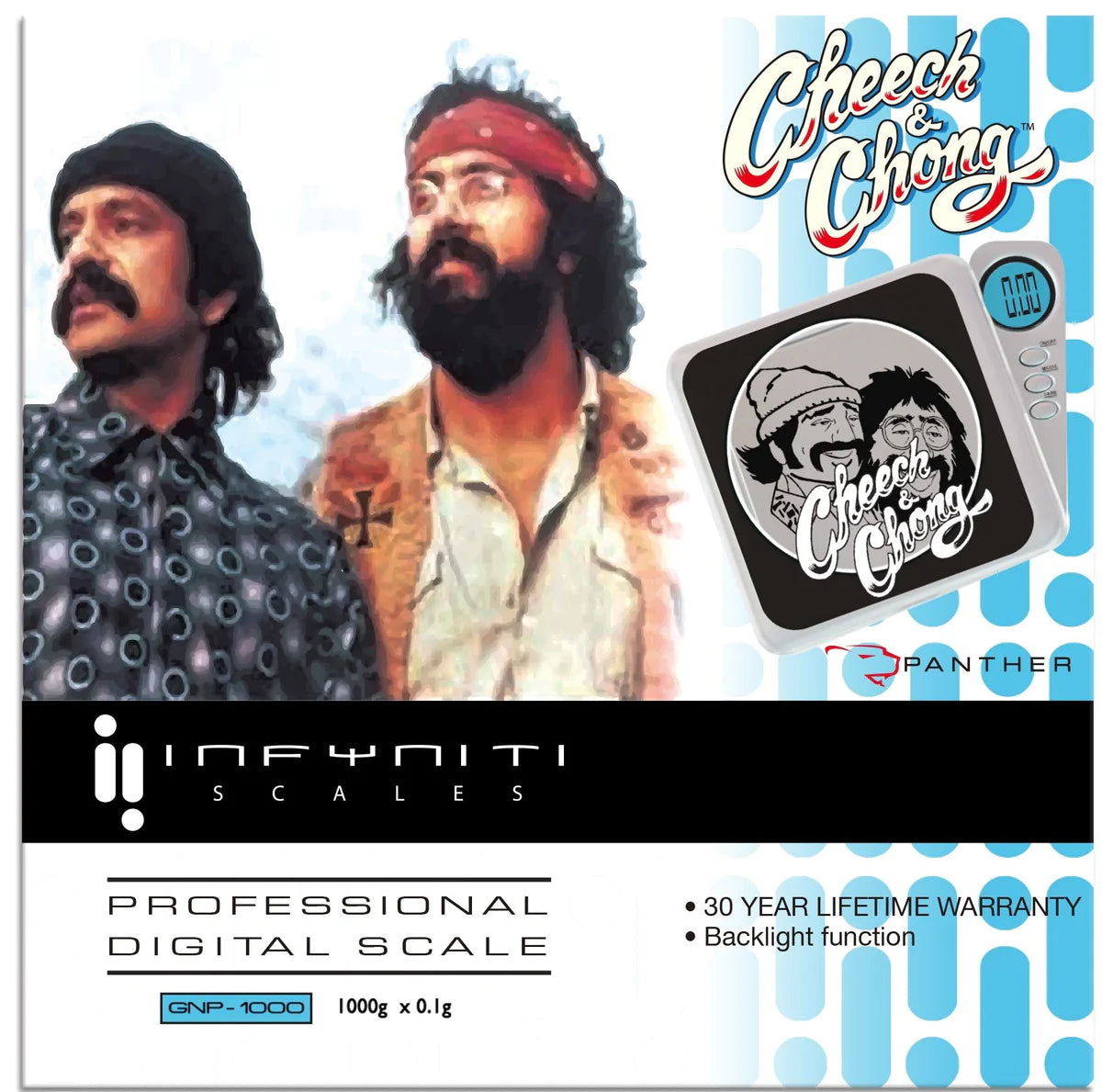 Cheech and Chong Panther, Digital Pocket Scale, 1000G x 0.1G