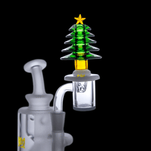 Load image into Gallery viewer, Christmas Collection: Christmas Tree Spinner Carb Cap
