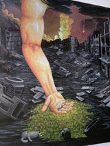 Banksy - Hope Hand of God