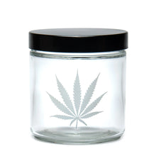 Load image into Gallery viewer, Silver Leaf - Clear Screw Top Jar
