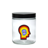 Rainbow Mind - Clear Screw Top Jar